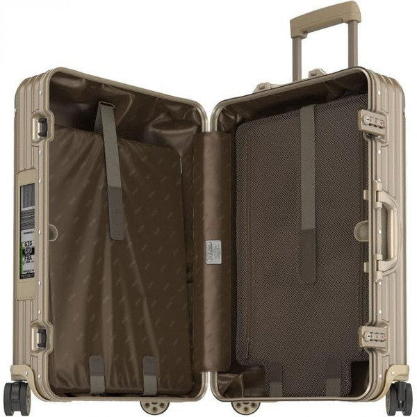 RIMOWA リモワスーパーコピー トパーズチタニウム 4輪 67L 電子タグ 924.63.03.5 ニュージェネレーション TSA付 スーツケース ゴールド E-Tag